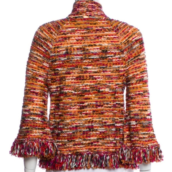 St. John Tweed Pattern Jacket - Picture 3 of 3